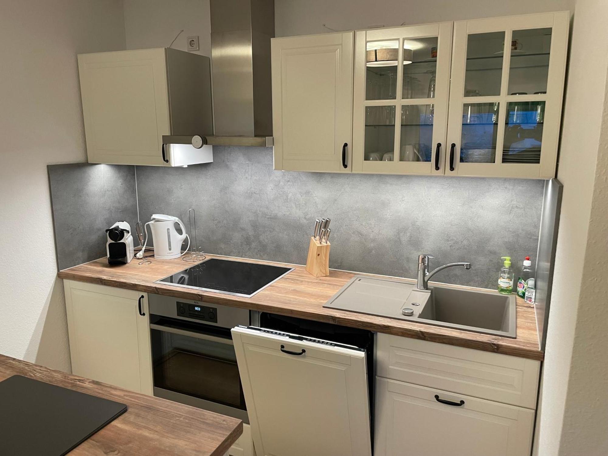 2-Zimmer Ferienwohnung "Am Waldrand" Schönwalde Kültér fotó